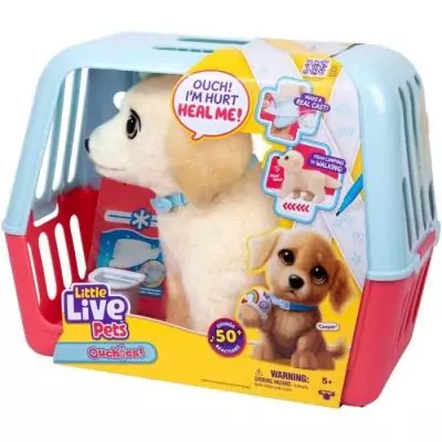 Peluche interactive LITTLE LIVE PETS - Mon chien ouchies - À partir de 5 ans
