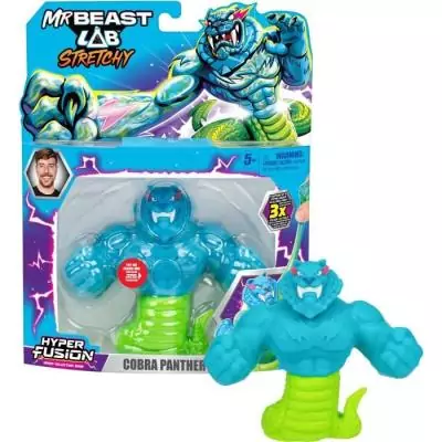 Figurine élastique MRBEAST LAB Goo Jit Zu Cobra Panthere