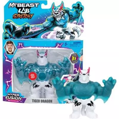 Figurine élastique Tigre Dragon MRBEAST LAB Goo Jit Zu 11 cm