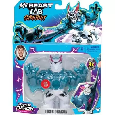 Figurine élastique Tigre Dragon MRBEAST LAB Goo Jit Zu 11 cm