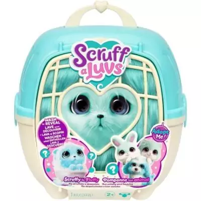 Adopte un adorable Boule de poils bleu avec les Animaux en peluche SCRUFF A LUVS