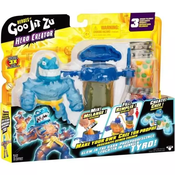 Figurine - HERoeS OF GOO JIT ZU - Creator rayon-x Tyro - 11 cm