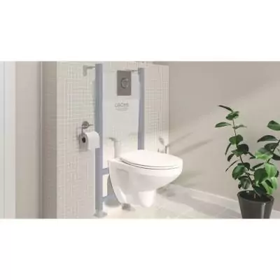 Ensemble WC GROHE 5 en 1 - Blanc céramique - 1.13m
