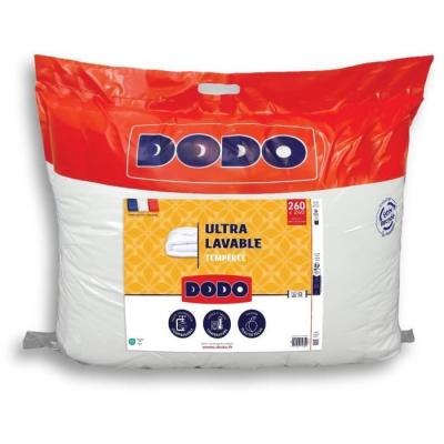 DODO - Couette tempérée 300 g/m² - ULTRA LAVABLE - 240 x 260 cm - Blanc
