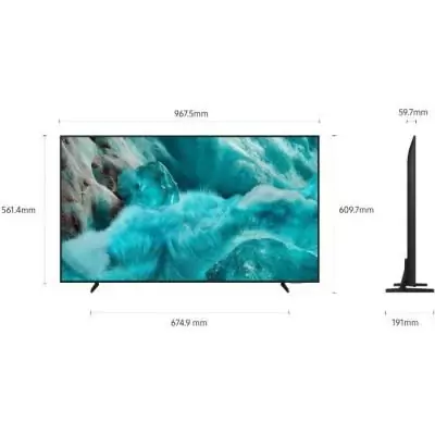 Samsung QE43Q7F - TV QLED 43 (109 cm) - 4K UHD 3840x2160 - HDR10+ - Smart TV - Gaming Hub - 3xHDMI - WiFi Samsung QE43Q7F - TV QLED 43 (109 cm) - 4K UHD 3840x2160 - HDR10+ - Smart TV - Gaming Hub - 3xHDMI - WiFi