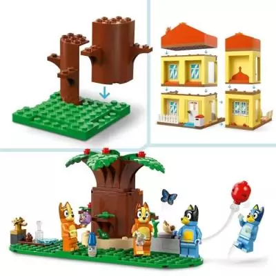 Jeu de Construction LEGO Bluey La Maison de Famille - Pour Enfant 4 ans Jeu de Construction LEGO Bluey La Maison de Famille - Pour Enfant 4 ans