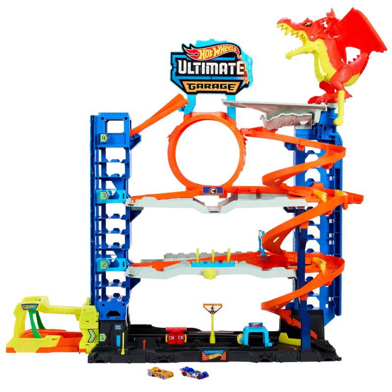 Hot Wheels City – Coffret Garage Ultime