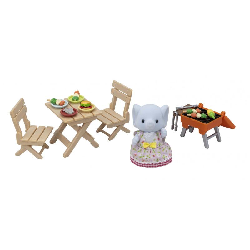 Sylvanian Families La fille éléphant et son set de pique-nique