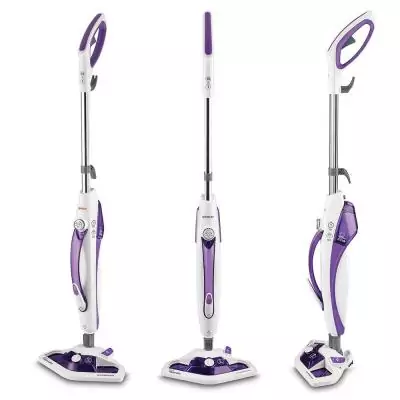 Polti Vaporetto SV440_Double Steam mop 0,3 L 1500 W Violet, Blanc