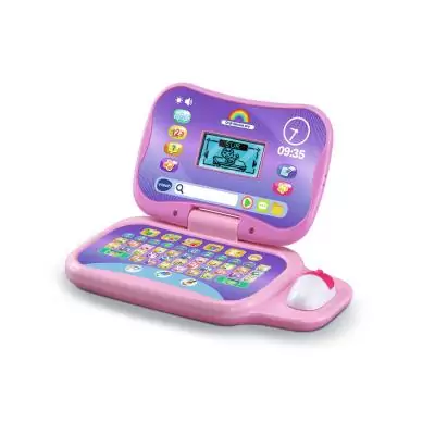 VTech Jouets Electroniques Educatifs Ordi Genius Pro Rose