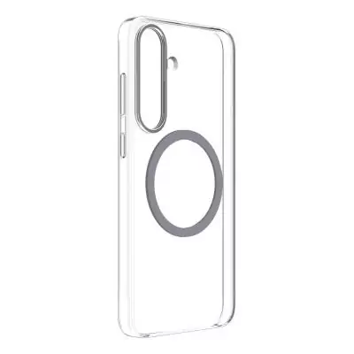 Samsung Coque Transparente magnétique pour Galaxy S25+