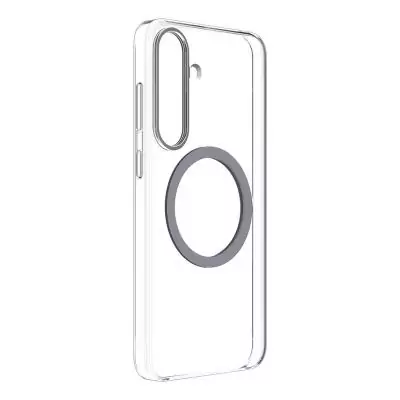 Samsung Coque Transparente magnétique pour Galaxy S25+