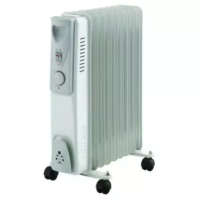 Radiateur électrique bain d'huile 2000W WARM TECH - Compact et performant Radiateur électrique bain d'huile 2000W WARM TECH - Compact et performant