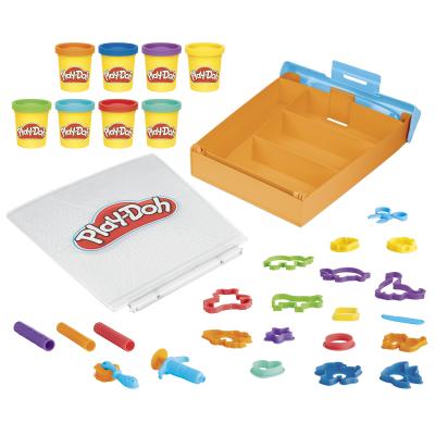 Play-Doh Super Boîte à accessoires Animaux et pâte à modeler