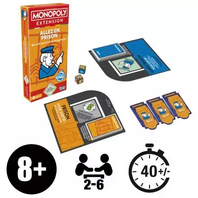 Hasbro Monopoly Extension Allez en prison