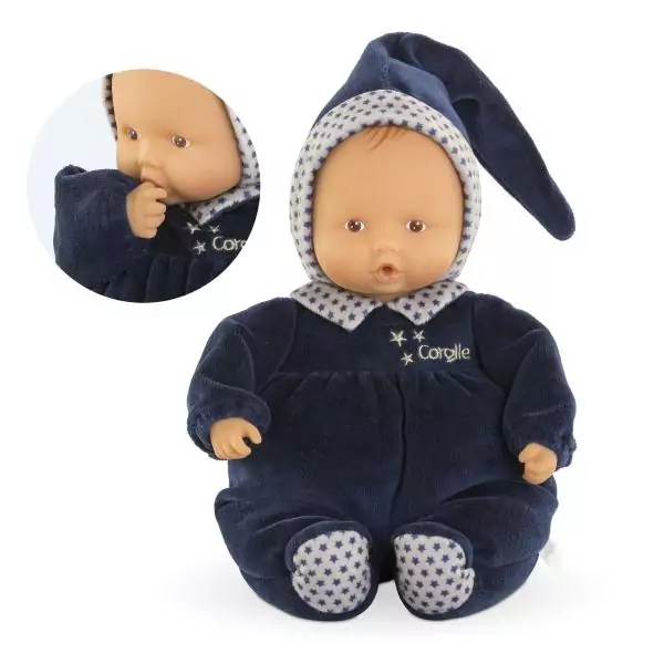 Doudou - COROLLE - Babipouce Marine Reves d'Étoiles - 28 cm - Des la naissance