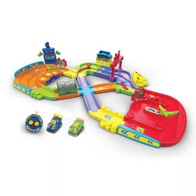VTech Tut Tut Aventures Tut Tut Bolides - Mon Premier Circuit Télécommandé (+ Simon Super Champion Léo Bolide Turbo)