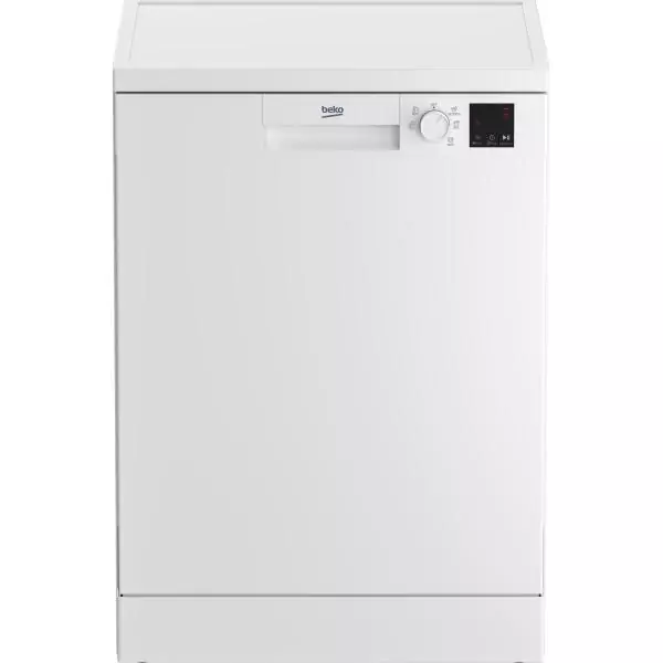 Lave-vaisselle pose libre BEKO b300 DVN05C30W - 15 couverts - L60cm - 45dB - tiroir a couverts - Blanc