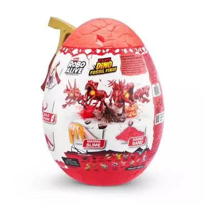 Robo Alive Volcano Dino Fossil Find ZURU