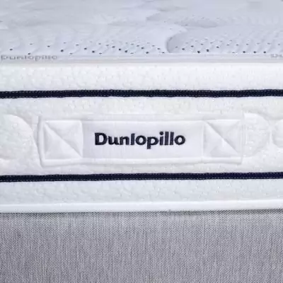 Ensemble matelas et sommier DUNLOPILLO LAVANDE 140x190 - Latex naturel