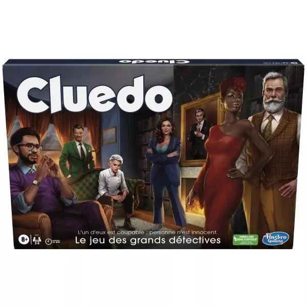 Cluedo Classic, nouvelle version, Jeu de société de réflexion et stratégie, Des 8 ans