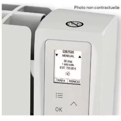 Radiateur électrique 750W Ferroli Neo Connecté Horizontal Blanc