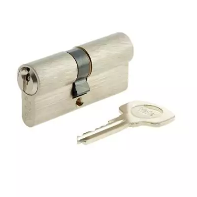 Cylindre YALE série 500+ 30x30 mm nickelé - Sécurité 5 goupilles