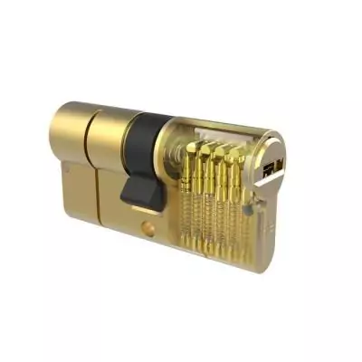 Cylindre haute sécurité YALE Série 2100 35x35 mm nickelé - Serrure débrayable Cylindre haute sécurité YALE Série 2100 35x35 mm nickelé - Serrure débrayable