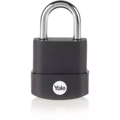 Cadenas haute sécurité YALE en acier laminé - 3 clés Cadenas haute sécurité YALE en acier laminé - 3 clés
