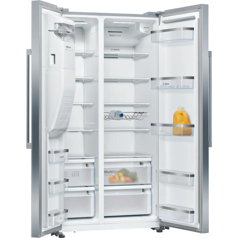 Bosch Serie 6 KAD93AIDP frigo américain Pose libre 562 L D Acier inoxydable