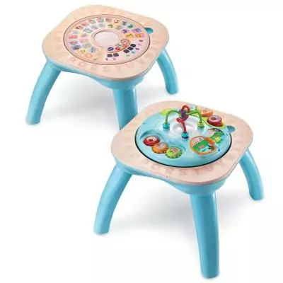 VTech Table D'Activités Évolutive Nature (Jouet Avec Partie Bois Certifié Fsc®)