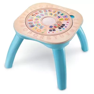 VTech Table D'Activités Évolutive Nature (Jouet Avec Partie Bois Certifié Fsc®)