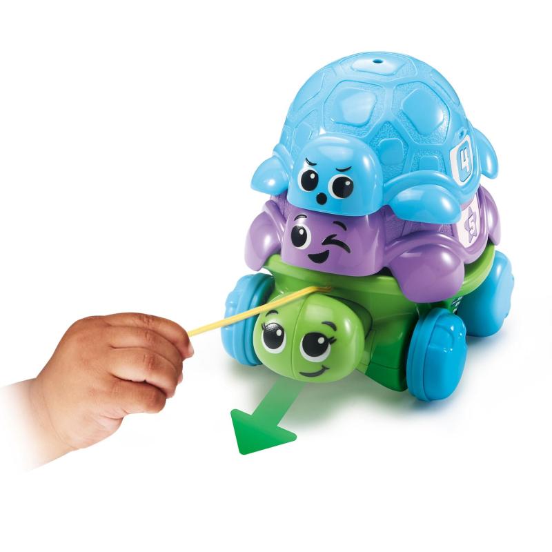 VTech Baby Famille Empilo Tortue (Plastique Reutilise)
