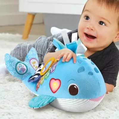 VTech Play Green OCÉANE, MA BALEINE MUSICALE (BOUTEILLES PLASTIQUES RECYCLÉES)