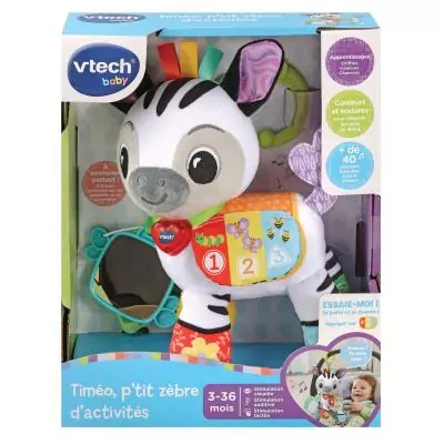 VTech Baby TIMEO, P'TIT ZEBRE D'ACTIVITES