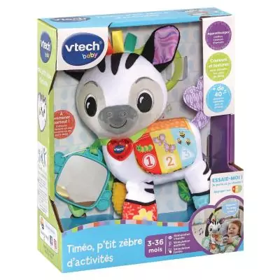 VTech Baby TIMEO, P'TIT ZEBRE D'ACTIVITES