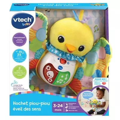 VTech Baby Hochet Piou-Piou Eveil Des Sens