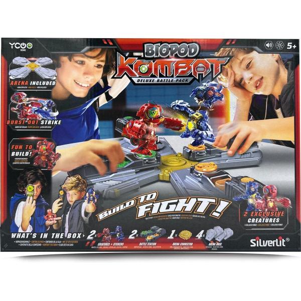 Arene de combat pour figurines - YCOO - Deluxe Arena - Effets sonores et lumineux - BIOPOD KOMBAT