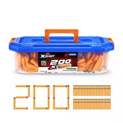 XSHOT Boîte de rechange de fléchettes de mousse universellement compatibles Excel (2 fléchettes) ZURU