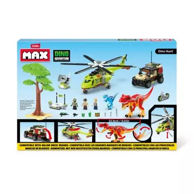 MAX Chasse aux dinosaures Build More Dino Adventure (592 pièces)
