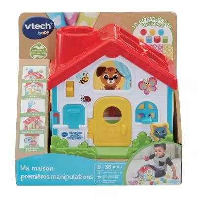 VTech Baby MA MAISON PREMIERES MANIPULATIONS (PLASTIQUE A BASE DE PLANTES)