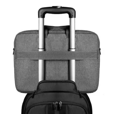 Sacoche PC éco-responsable pour ordinateur 15.6" - Gris