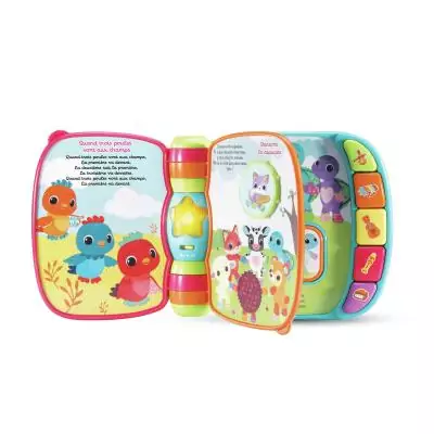 VTech Baby Super Livre Enchanté Des Loulous (Bleu)