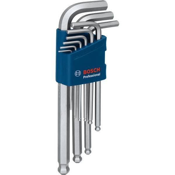 Bosch Professional - Set de 9 clés mâles pour vis a six pans creux