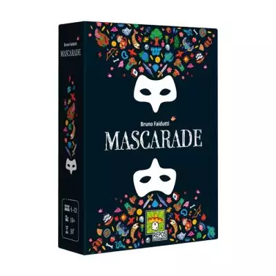 Jeu de stratégie ASMODEE Mascarade V2 - Enfant - Bleu - 7 ans et +