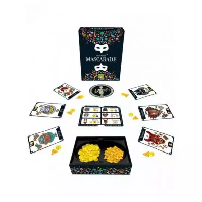 Jeu de stratégie ASMODEE Mascarade V2 - Enfant - Bleu - 7 ans et +