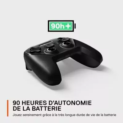 Manette de jeu sans fil SteelSeries Stratus + pour Android™ - Noir