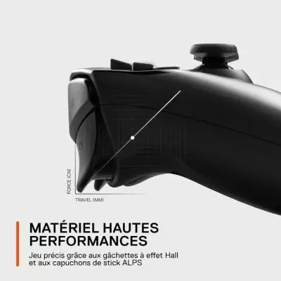 Manette de jeu sans fil SteelSeries Stratus + pour Android™ - Noir