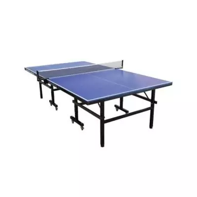 Table ping-pong pliable avec raquettes et balles - Bleu