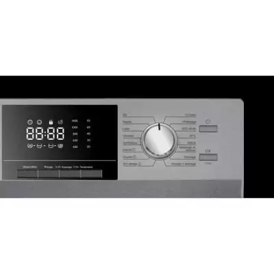 Lave-linge hublot : Continental Edison 10kg Silver Lave-linge hublot : Continental Edison 10kg Silver